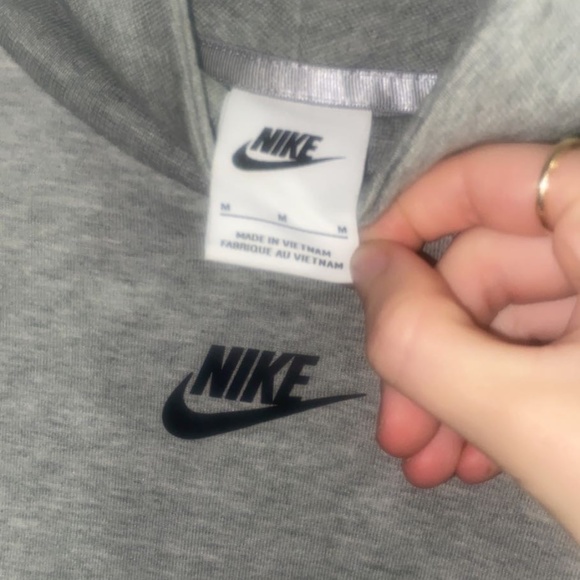 Women's Medium Grey Nike Crewneck - Picture 2 of 3